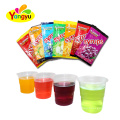 Different Fruit flavor powder drink sugar drink